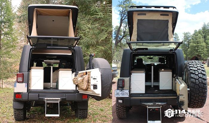 jeep牧马人改装房车越野与舒适性露营者的新选择