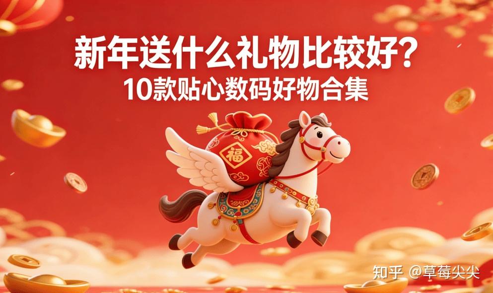 新年送什么礼物比较好?10款贴心数码好物合集,用着真的很舒服!