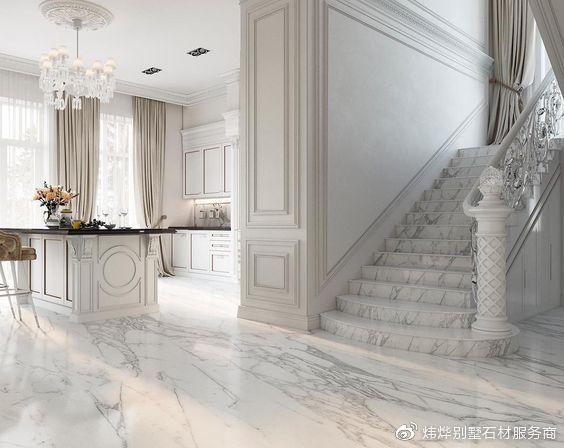 白色大理石之爵士白大理石 知乎