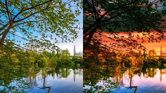 ps后期风景调色庞姿姿