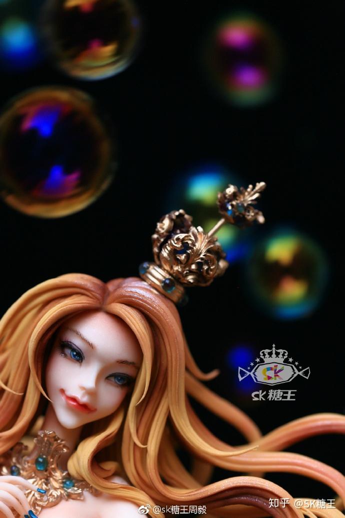 sk糖王翻糖人偶作品美人鱼