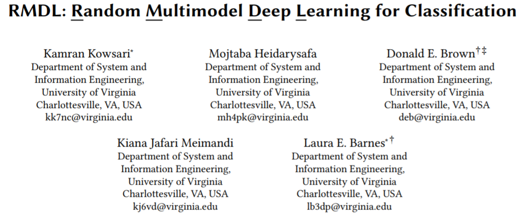 Multi Deep Learning Model for Classification - 知乎