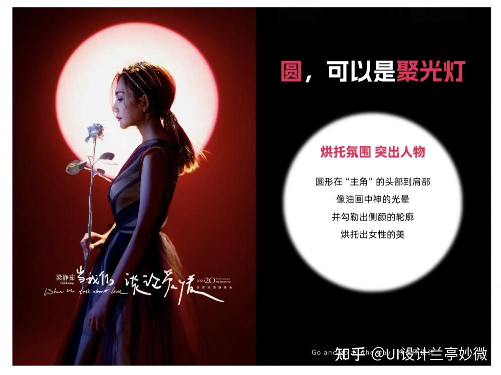 兰亭妙微｜UI设计公司：海报设计中“圆”的创意魔法，三大核心用法与视觉张力营造 - 知乎