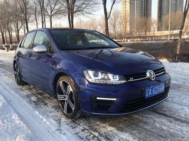 蓝色高尔夫r——我的最爱,感受它的魅力