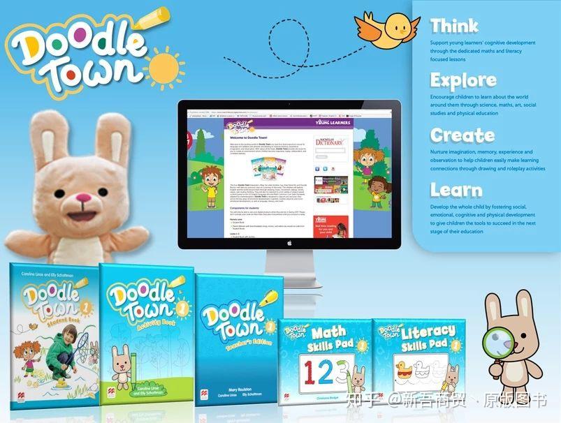麦克米伦最新26岁幼儿教材doodletown科学理念揭秘用涂鸦打开英语教学