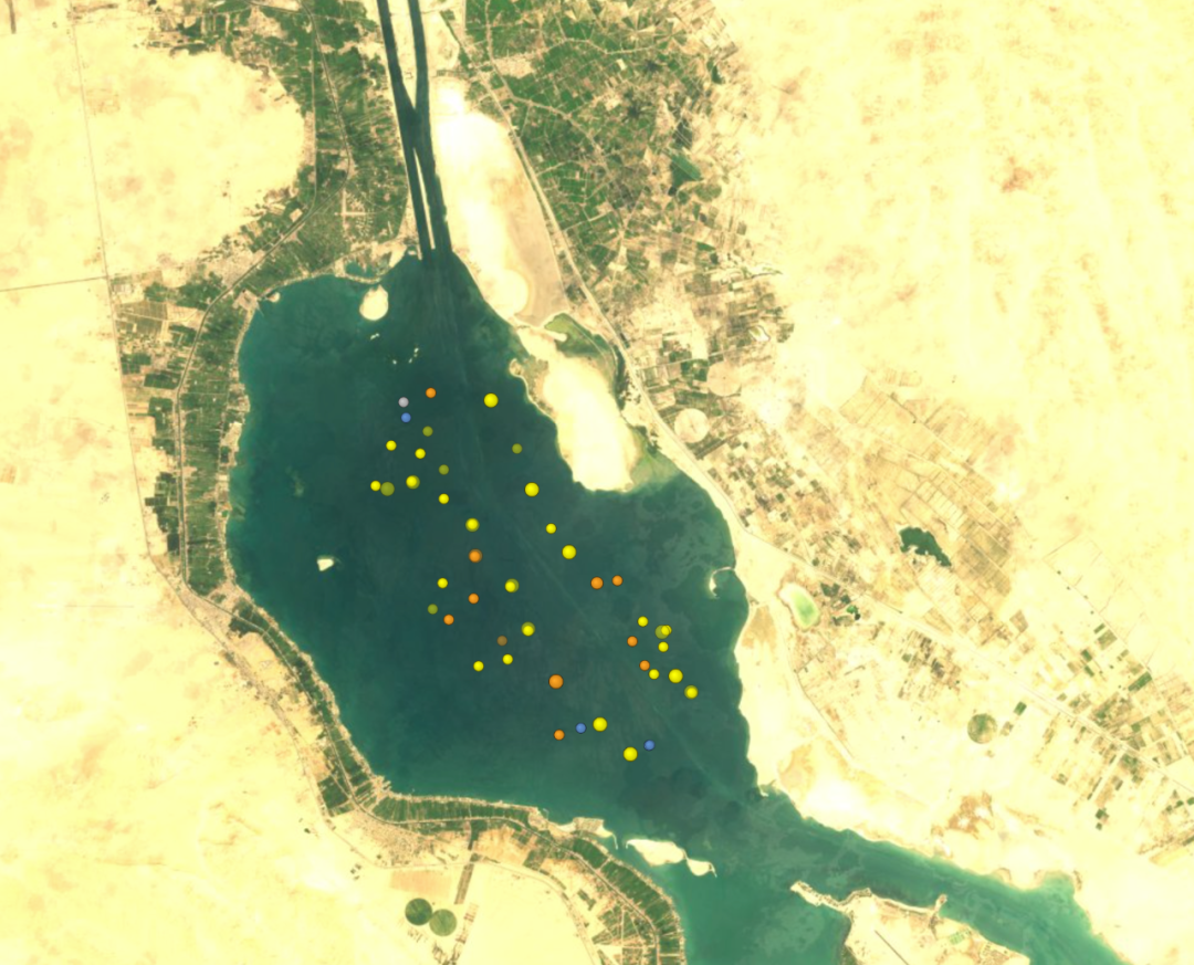 多幅衛星影像追蹤蘇伊士運河堵船航運上的黑天鵝事件會帶來什麼