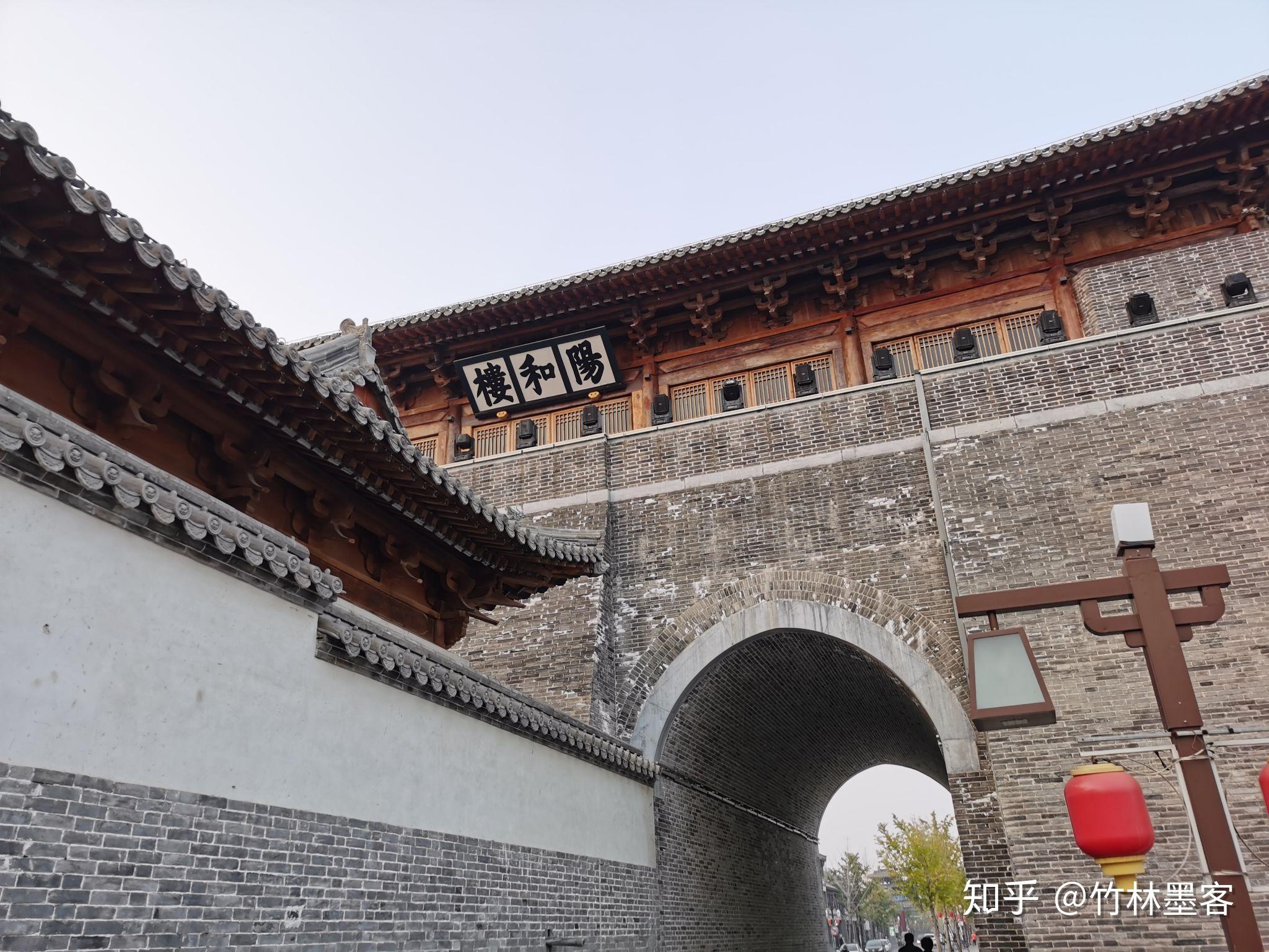 竹林墨客石家庄景色之正定阳和楼