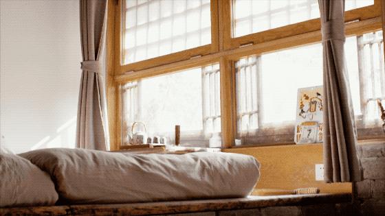 北京姐弟各分得一套四合院,凑钱改造,把床摆在院子里睡觉