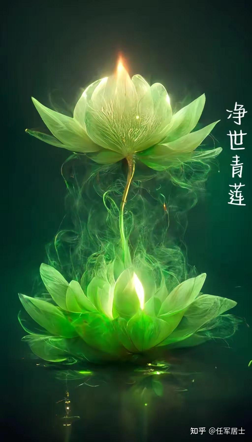 古代神話故事中有十大蓮花:第一朵,淨世青蓮.第二朵,功德金蓮.