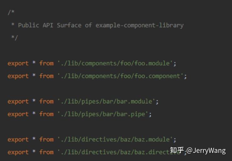 Angular library 学习笔记 - 知乎