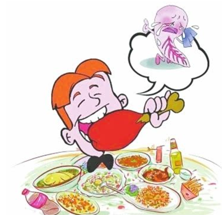 胡吃海喝太受罪来点京制牛黄解毒片就好了