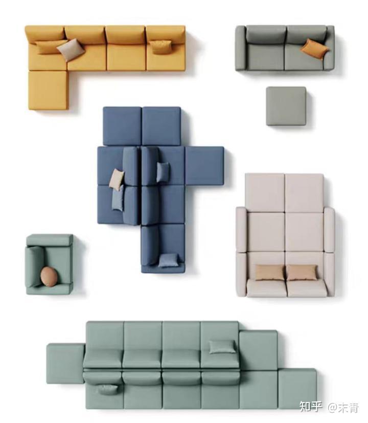 1.沙发的形状