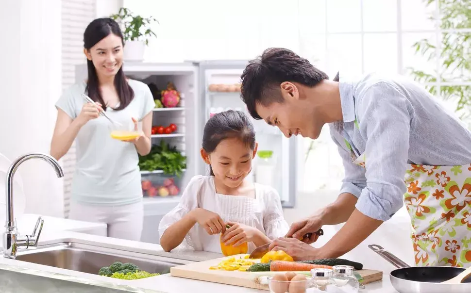 厨房是快乐的亲子游乐场,妈妈是最好的食育老师.