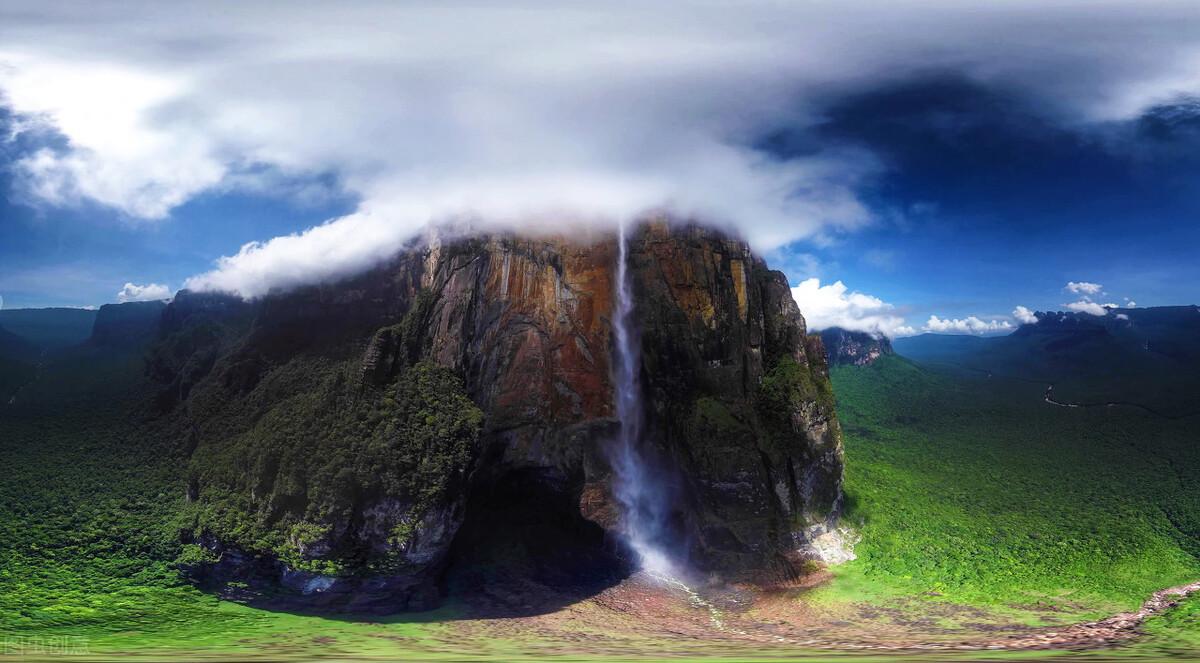 世界上落差最大的瀑布图片