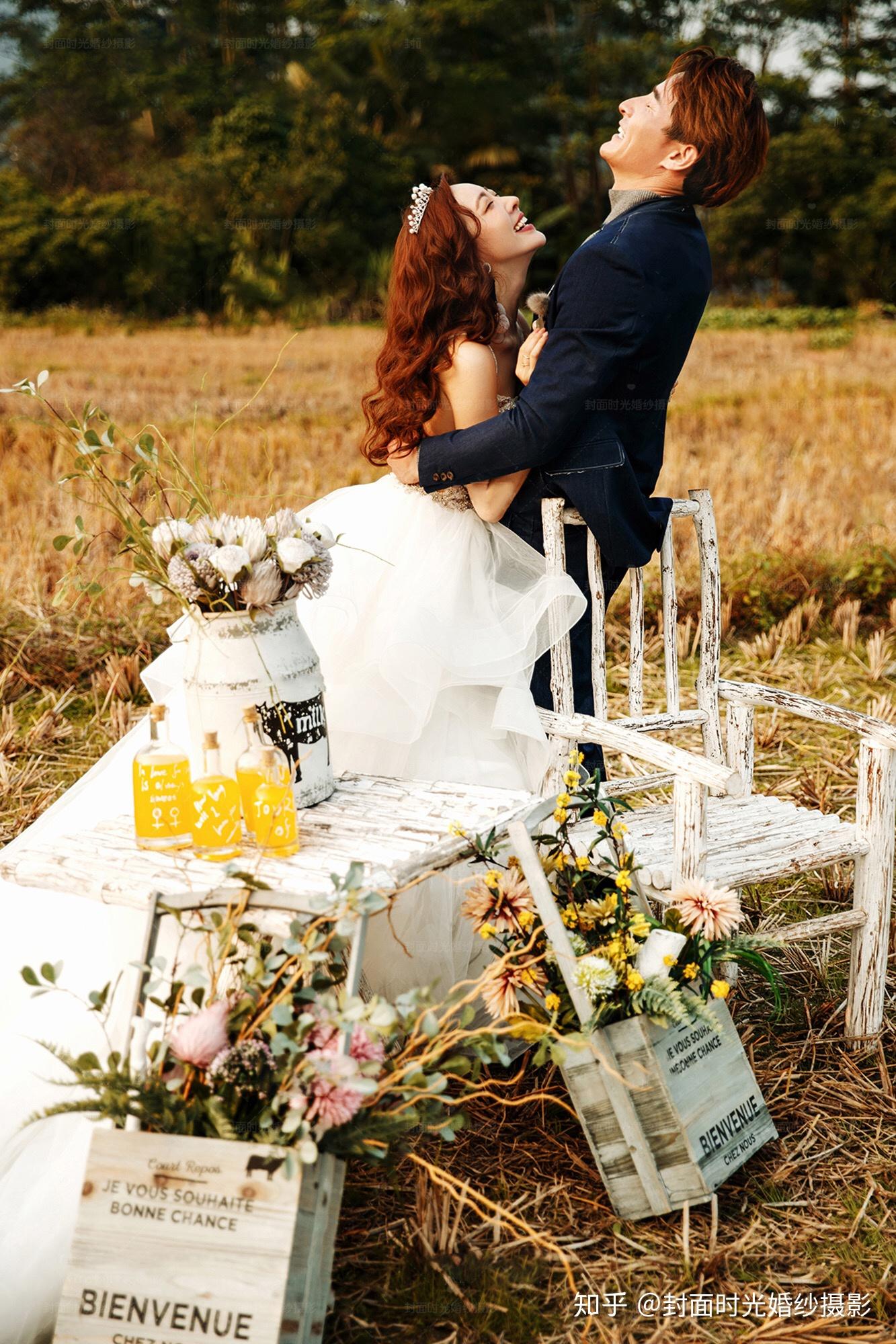 成熟的喜悦西安婚纱照の麦田之夏风格志