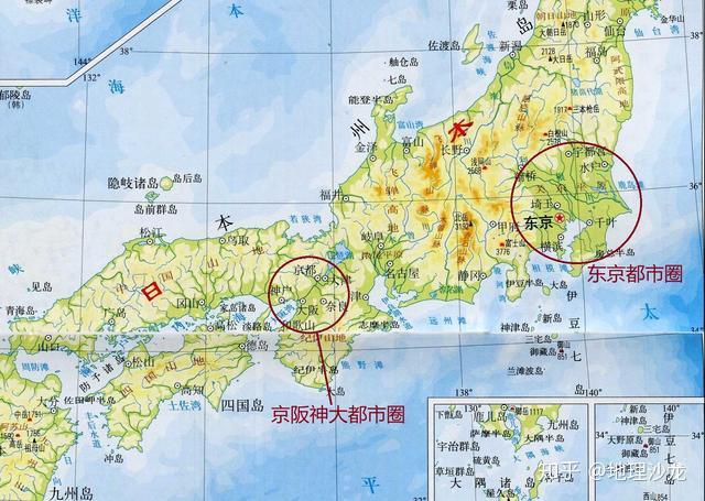 为什么日本的人口主要分布在濑户内海和