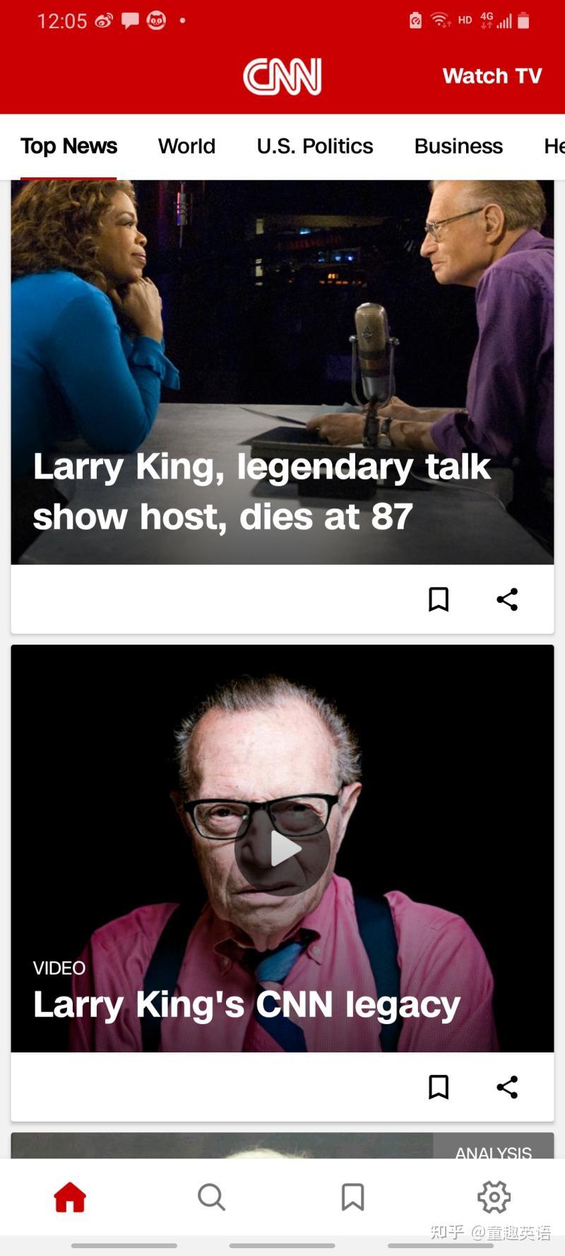 2020年12月底,cnn传奇主持人larry king因感染新冠病毒住院,1月23日在