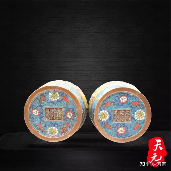 西安赏古藏艺术品收藏有限公司精品赏析--铜胎掐丝珐琅彩双耳瓶- 知乎