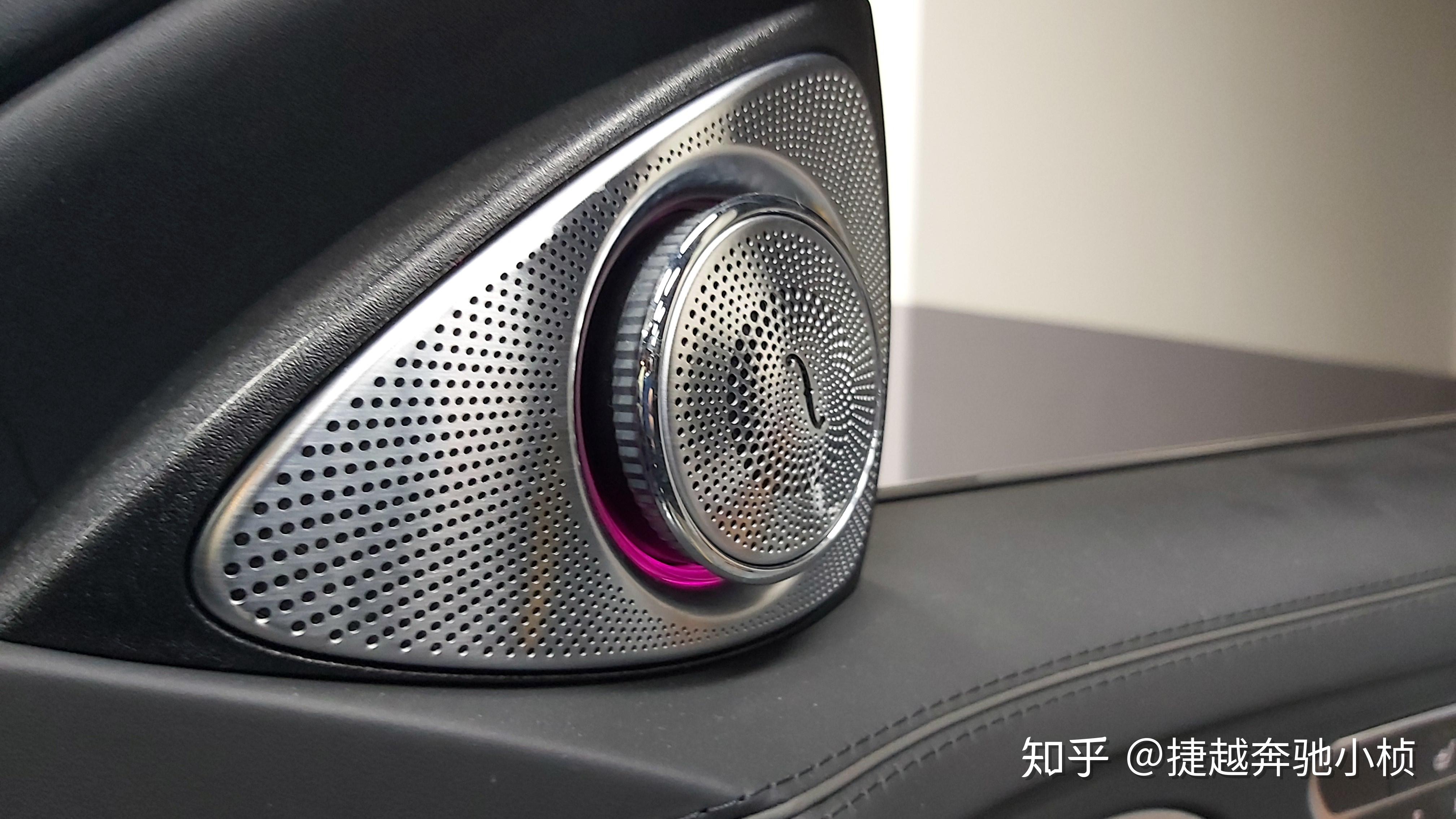 20款奔驰s350装大柏林s450改装27个喇叭顶棚音响现场录音效果