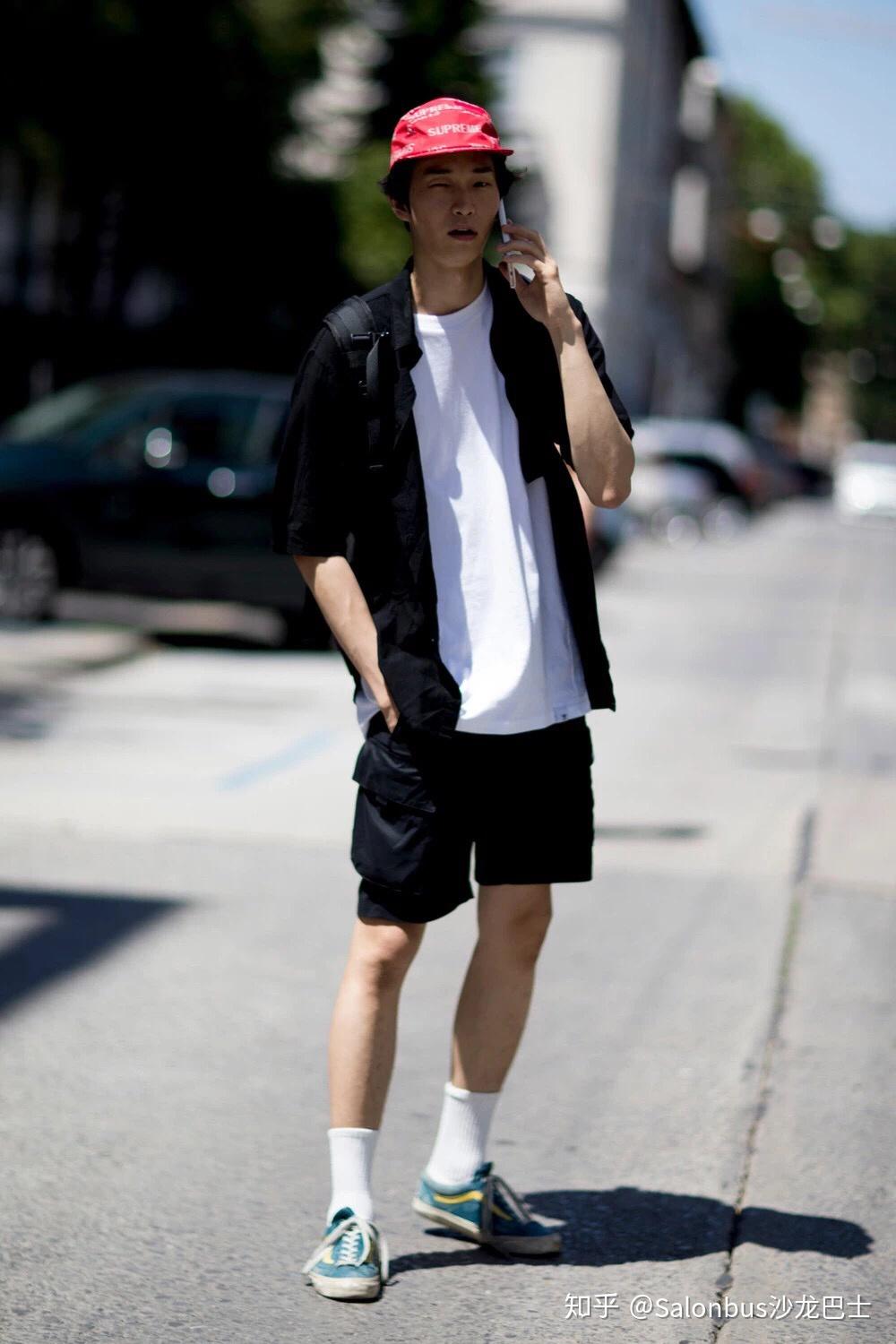 夏日偏瘦男生这样穿就对了