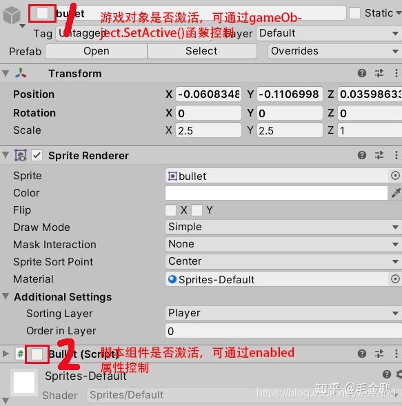 Unity OnEnable() OnDisEnable() Start() Awake() 区别 - 知乎