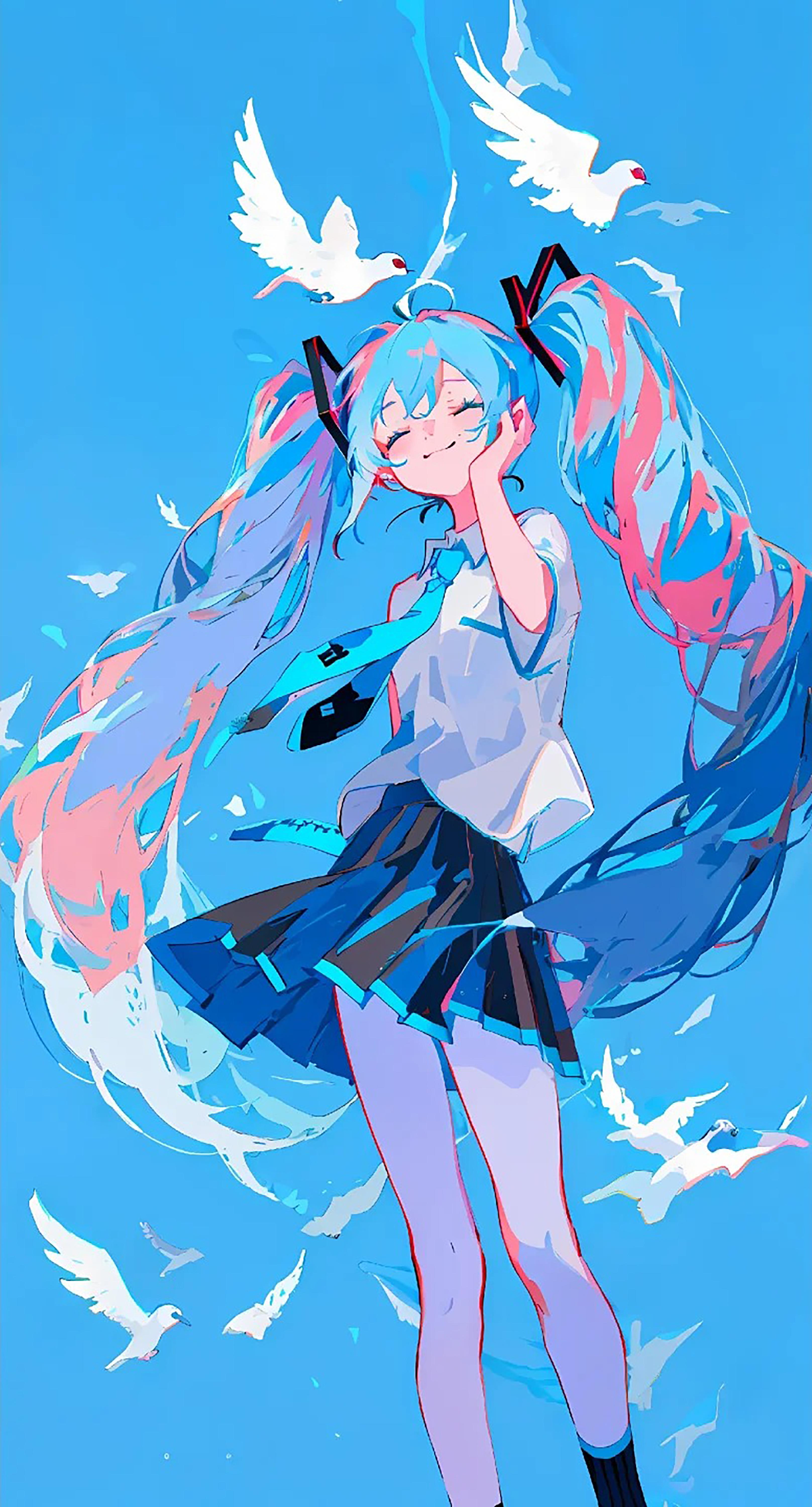 手机/电脑壁纸丨初音未来