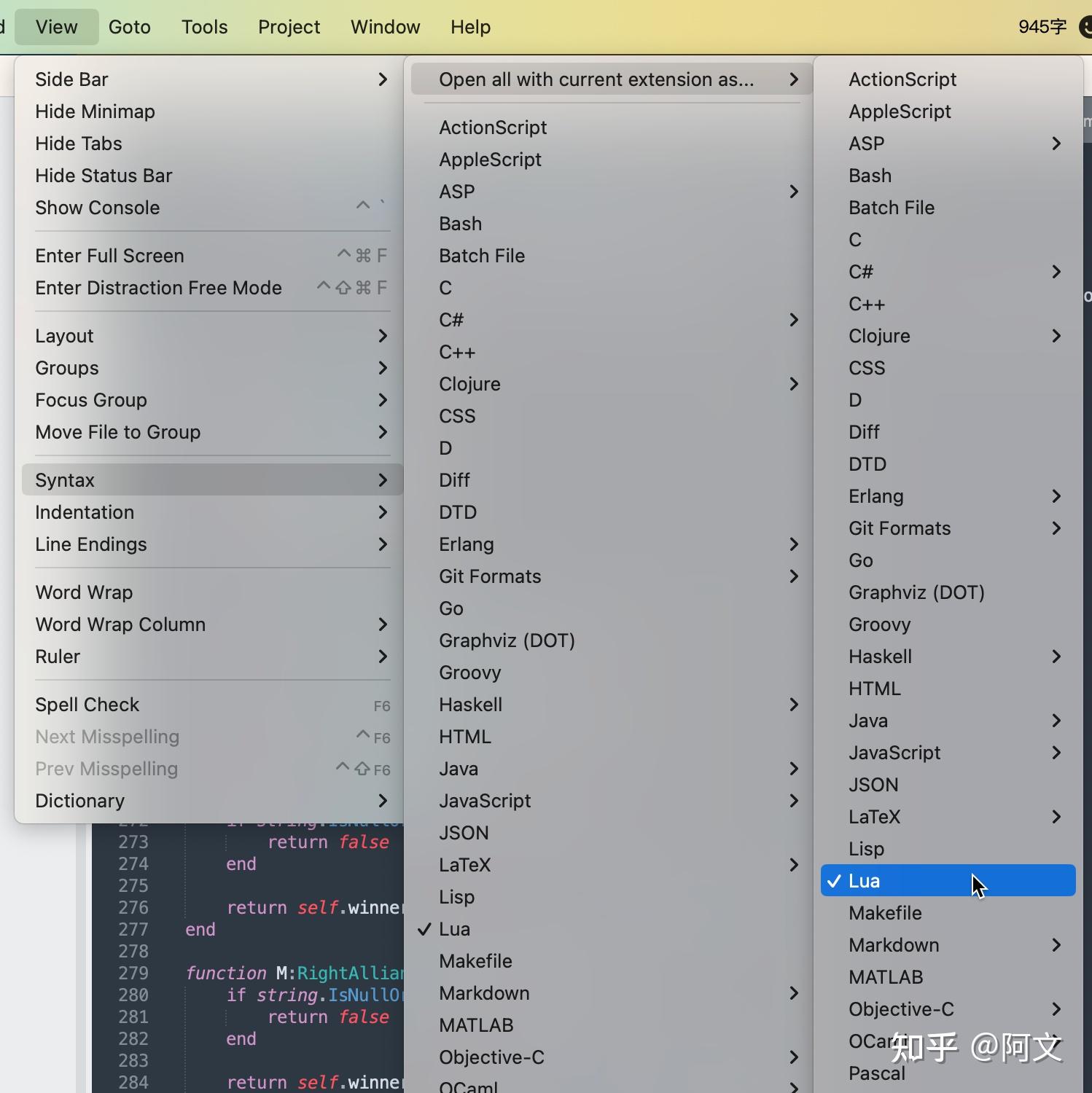 常用 sublime 设置 知乎