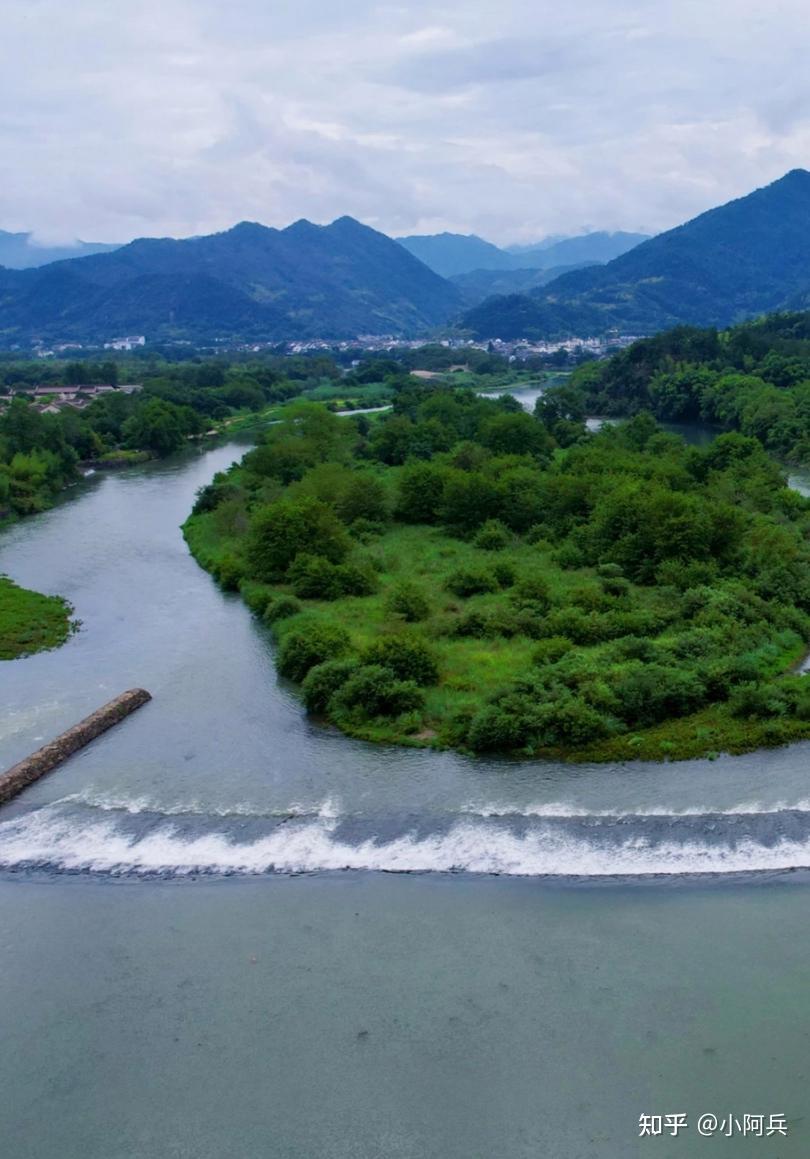 丽水市莲都通济堰无比宏伟