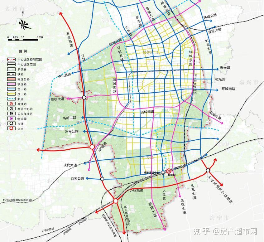 桐乡市中心城区总体规划(2021