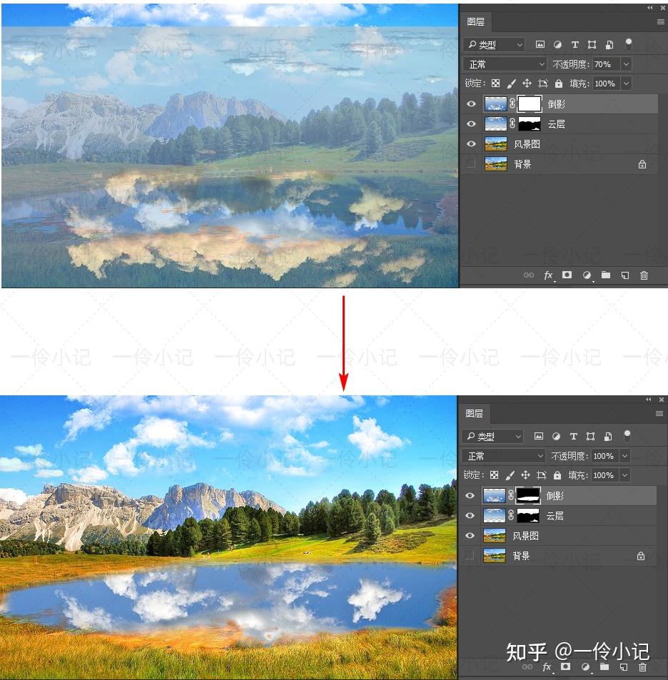 PS/Photoshop蒙版之图层蒙版是什么?图层蒙版的作用 - 知乎