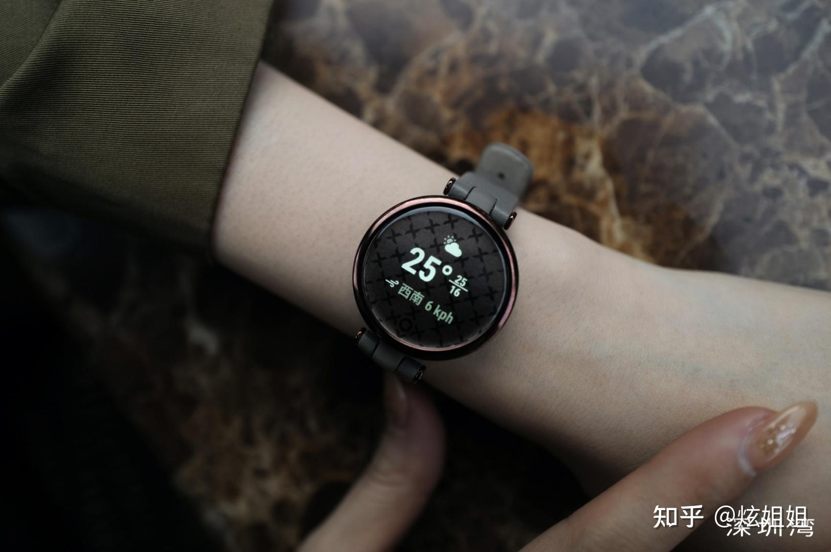 garminlily智能腕表评测这朵百合花更懂女性