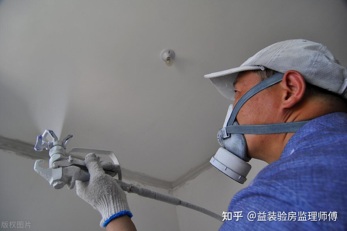 装修墙面乳胶漆施工刷涂滚涂喷涂怎样施工好有何弊端