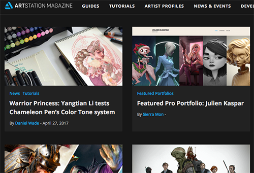 插画师都在看什么网站