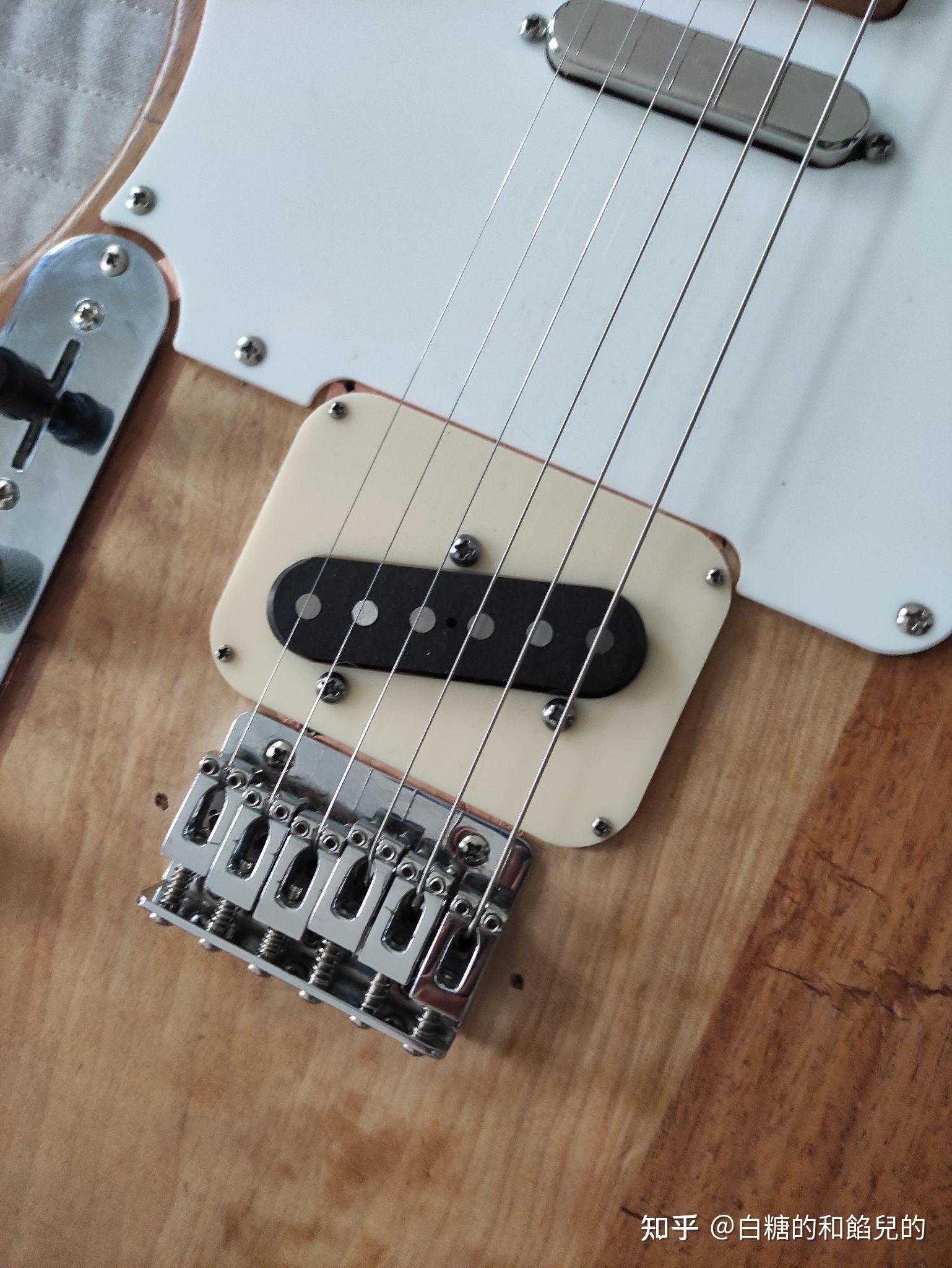 自己动手改造左手的telecaster电吉他