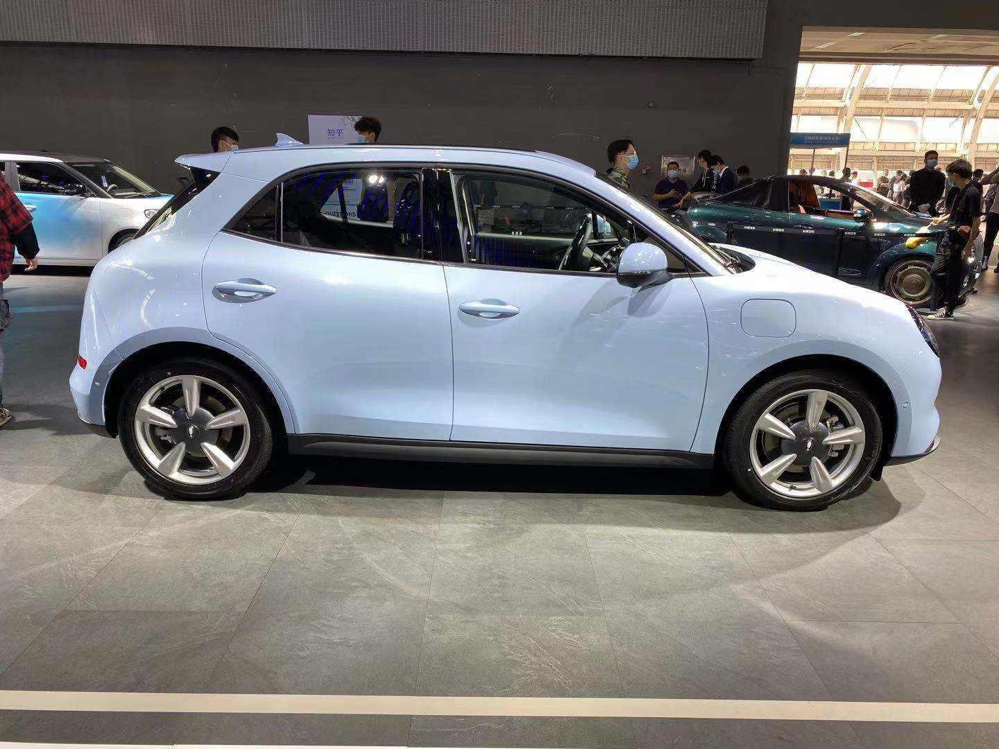 外形酷似mini续航500km欧拉好猫广州车展实拍