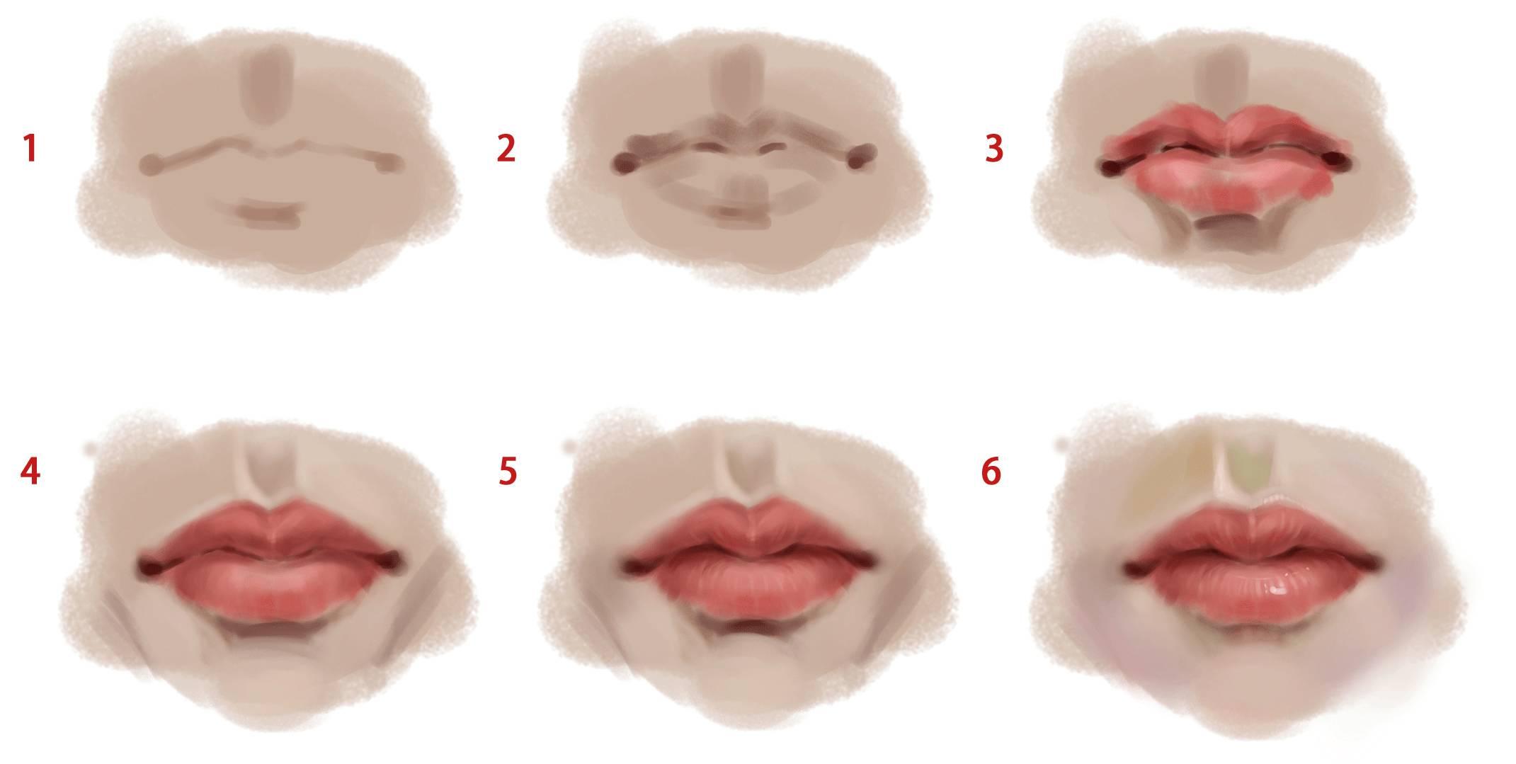 每周一课丨嘴唇的画法