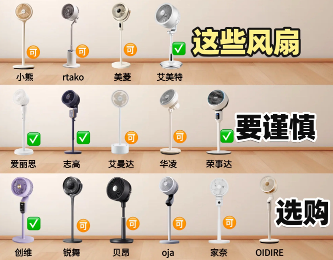 2026年公认最建议买的电风扇TOP5推荐