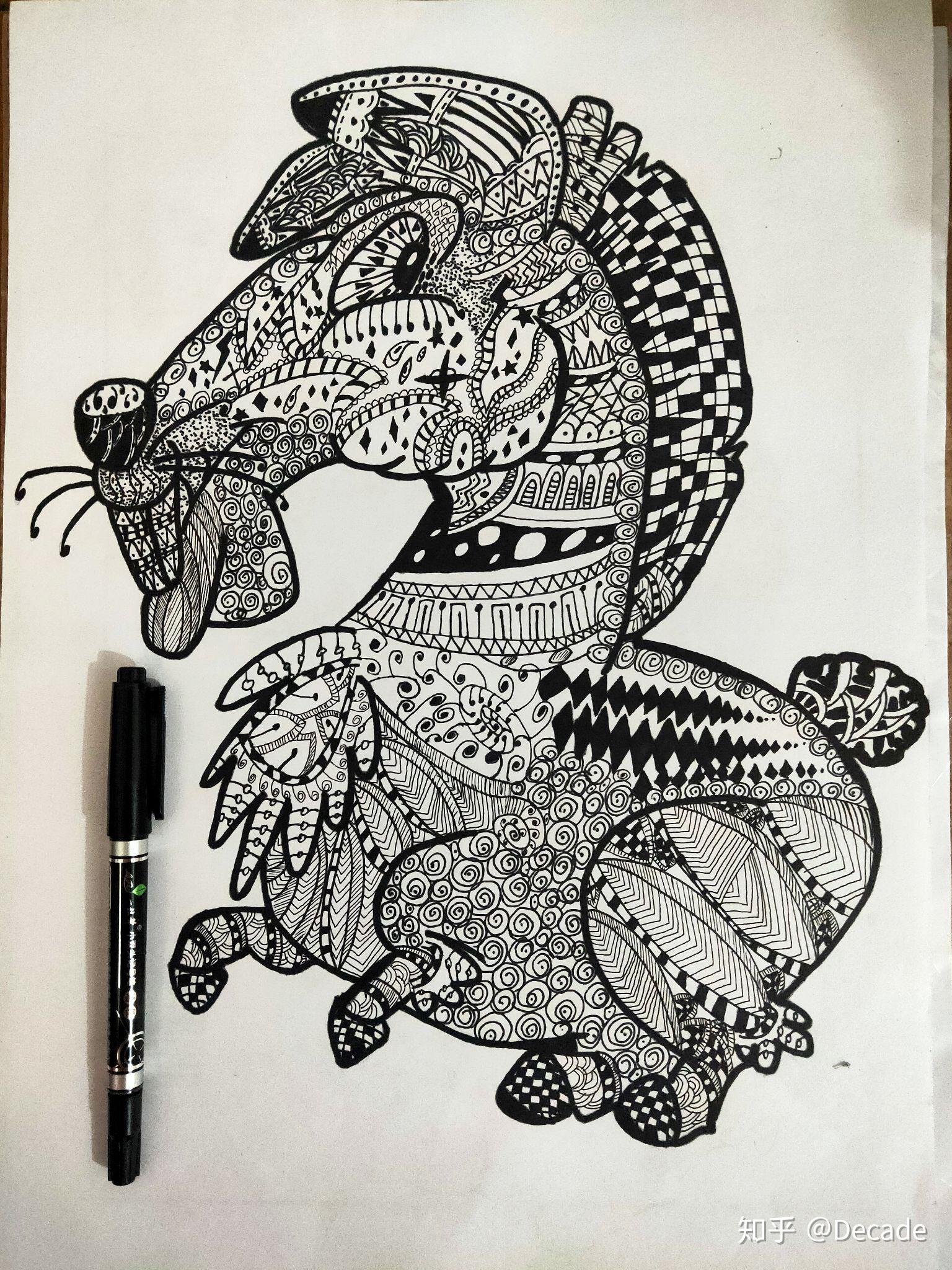 幼师复杂创编简笔画