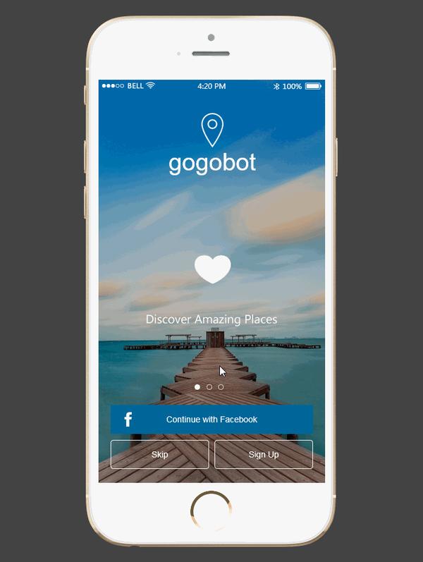 旅游类app的原型制作分享