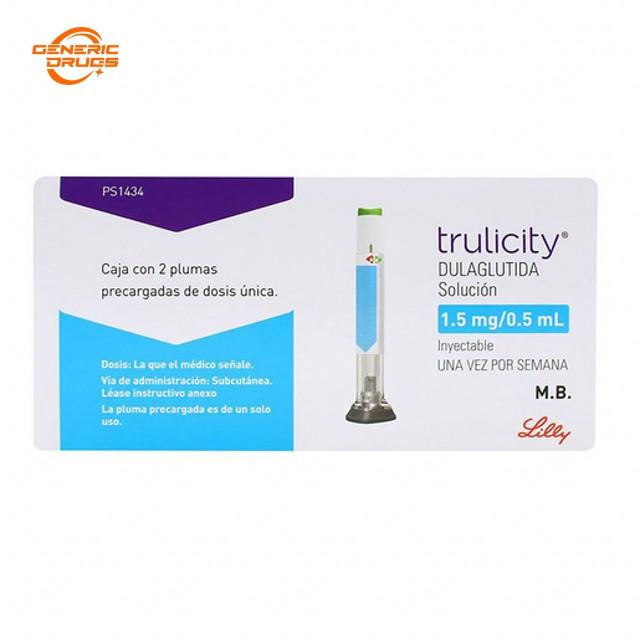 trulicity(dulaglutide)度拉糖肽【原研藥】改善有2型糖尿病成年中