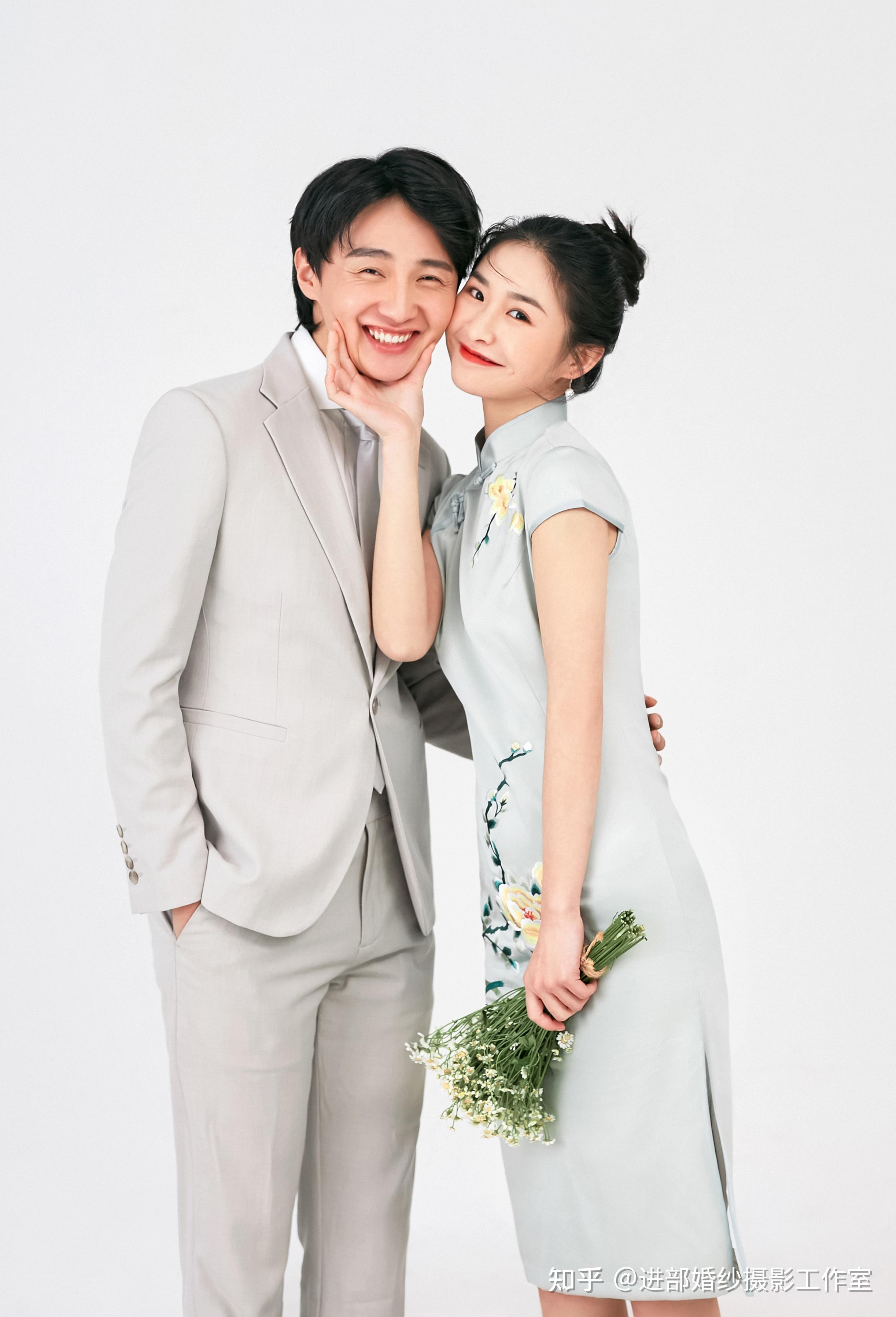 穿旗袍拍小清新婚纱照我是第一个吗