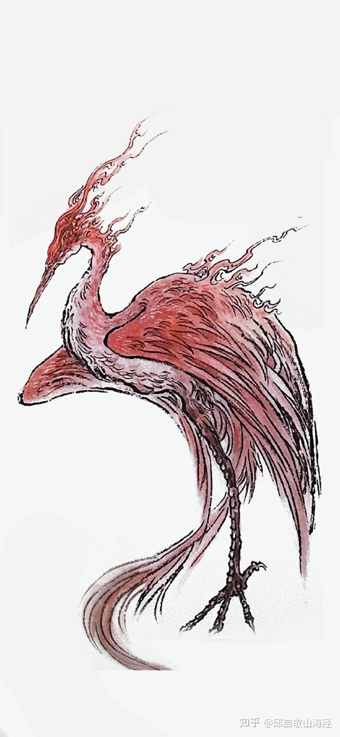 《山海经》中预示大火的神兽——毕方 - 知乎