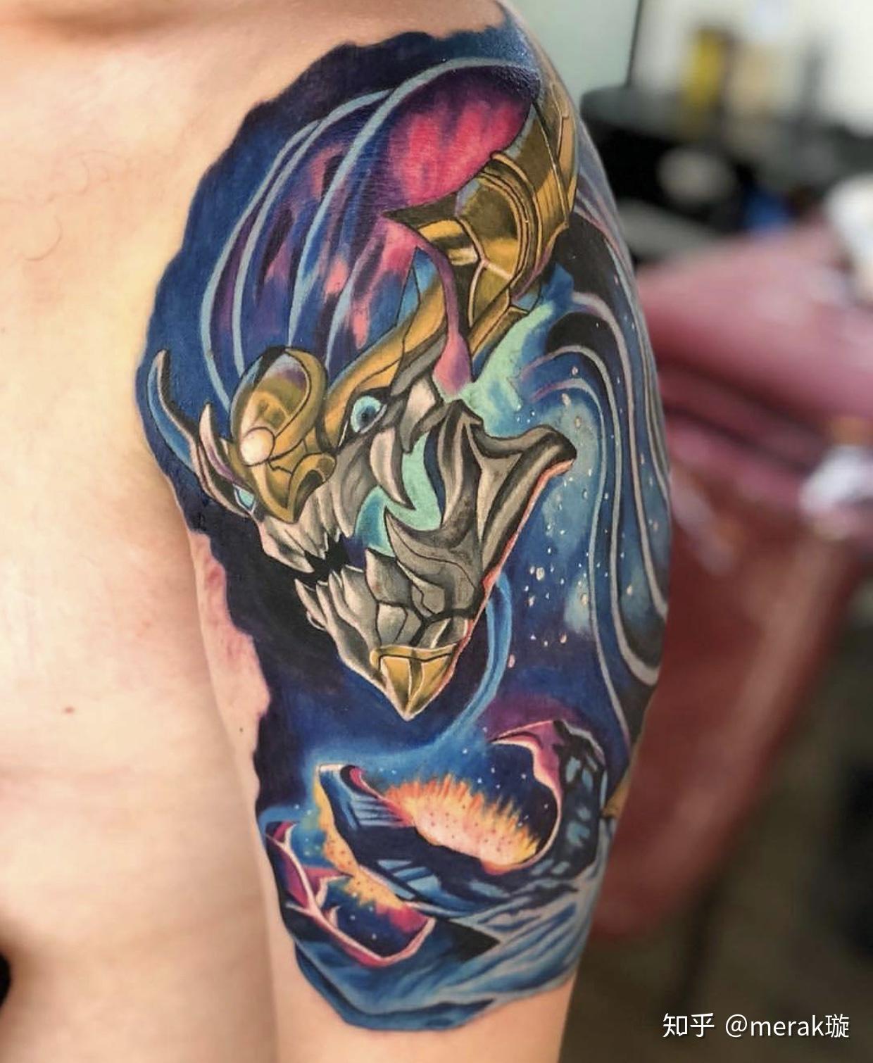 纹身游戏纹身第一弹英雄联盟