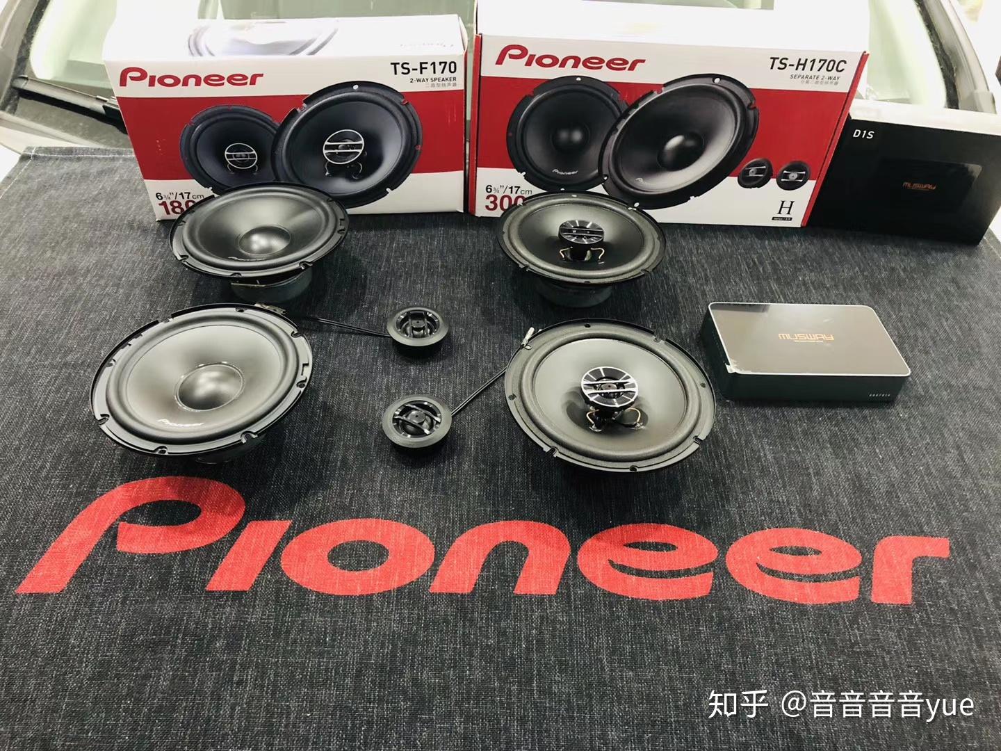 pioneer先鋒 ts-f170前聲場:pioneer先鋒 ts-h170c本田艾力紳汽車音響