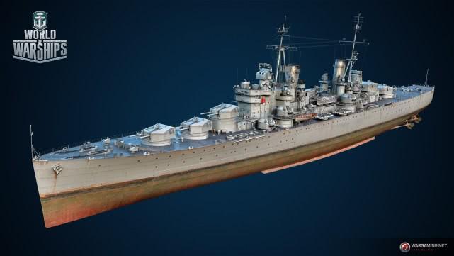 图纸舰米诺陶科普:大英帝国最荣光的巡洋舰,集射速和防空于一体