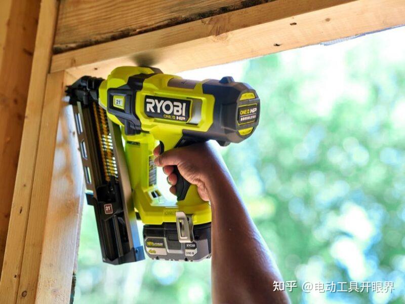 利优比(RYOBI)首款全尺寸18V直流打钉枪 - 知乎