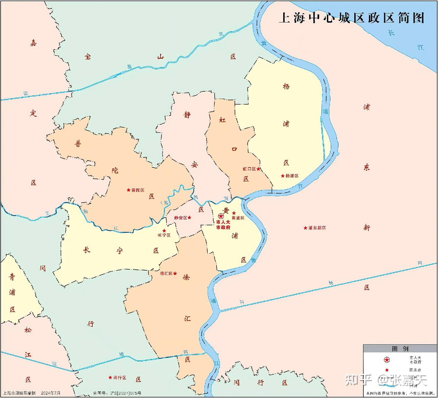 上海市行政区划标准地图合集 - 知乎