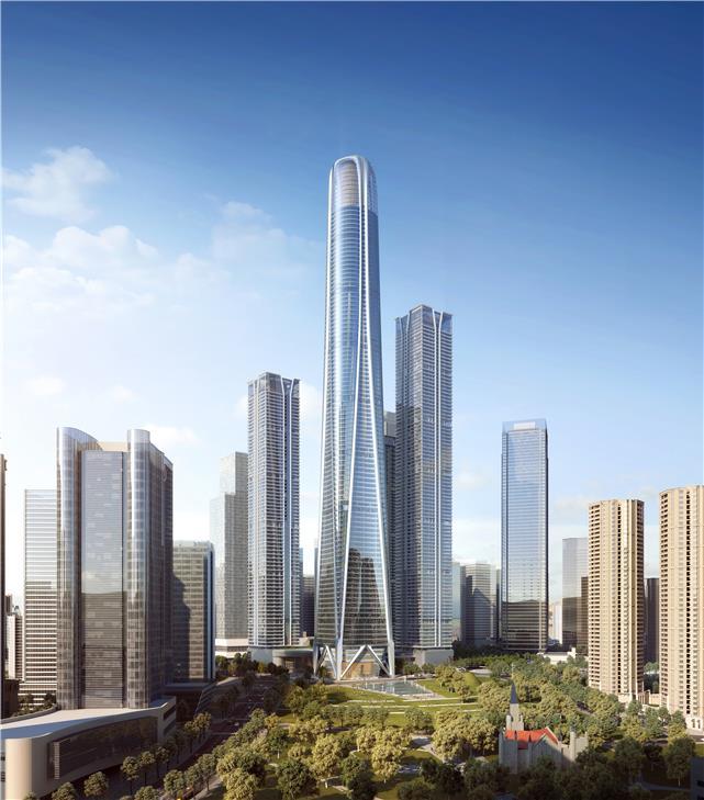 470米重庆第一高楼动工建设