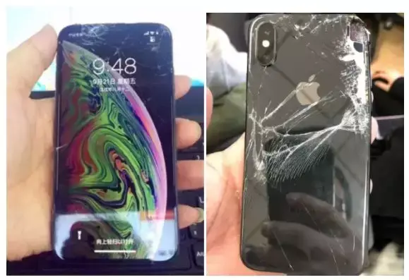 iphonexsmax屏幕碎成蜘蛛网网友买得起修不起
