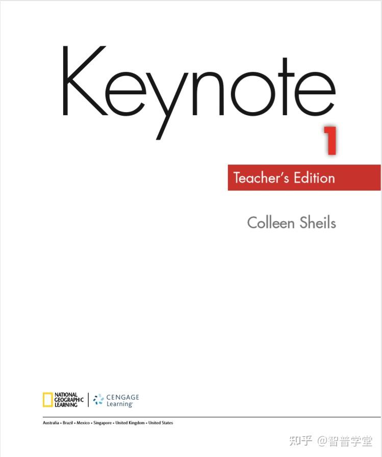 Key Note Books Keynote 听说读写综合英语教材介绍 - 知乎